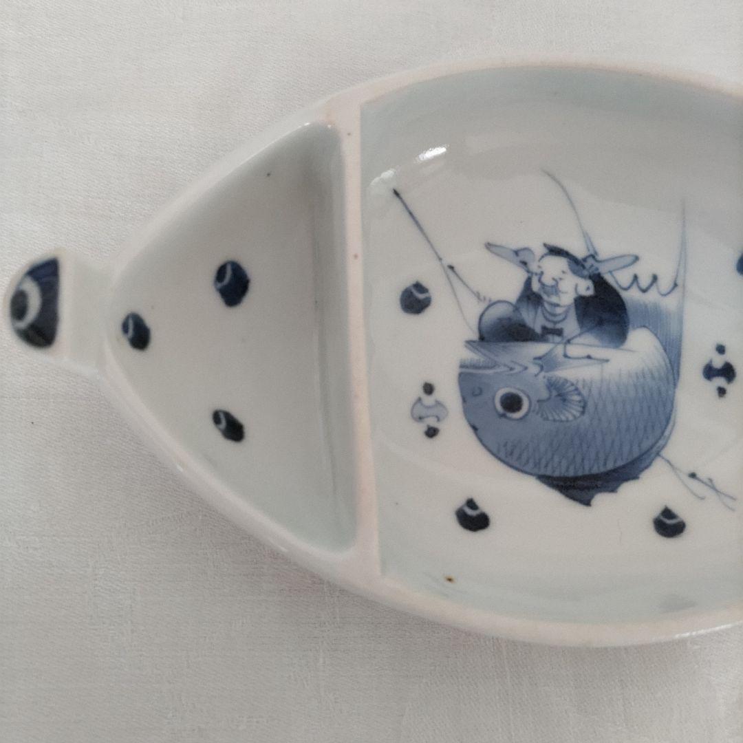 ユニークな珍しい 古伊万里 恵比寿様図 骨董 アンティーク - メルカリ