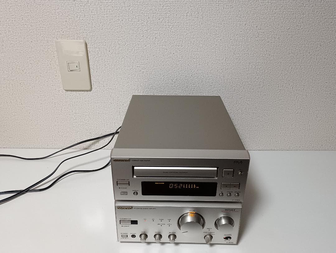 ONKYO INTEC A-905X C-705X オンキョー ☆☆PU新☆☆ 小ぶりでダイナミックサウンド！】ONKYO A-905X ユニット単体
