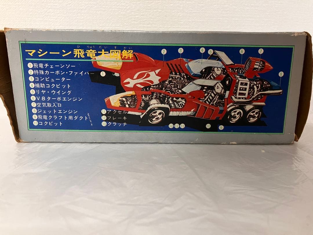 飛び出せマシーン飛竜 タカトク タカラ DX 玩具 おもちゃ レトロ玩具
