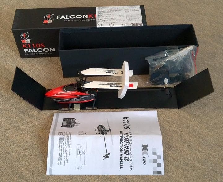 XK K110S（新品） 6CH ブラシレスモーター 3D6Gシステムヘリコプター［ K110S ］ | Hitec