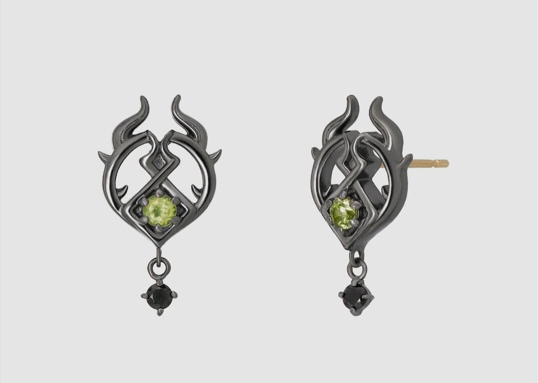 ツイステッドワンダーランド ディアソムニア寮 ピアス 未使用 ディズニー ツイステッドワンダーランド』 ディアソムニア寮 ピアス【8