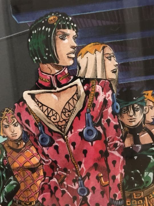 美品】ジョジョ 複製原画 ブチャラティチーム Ver. - メルカリ