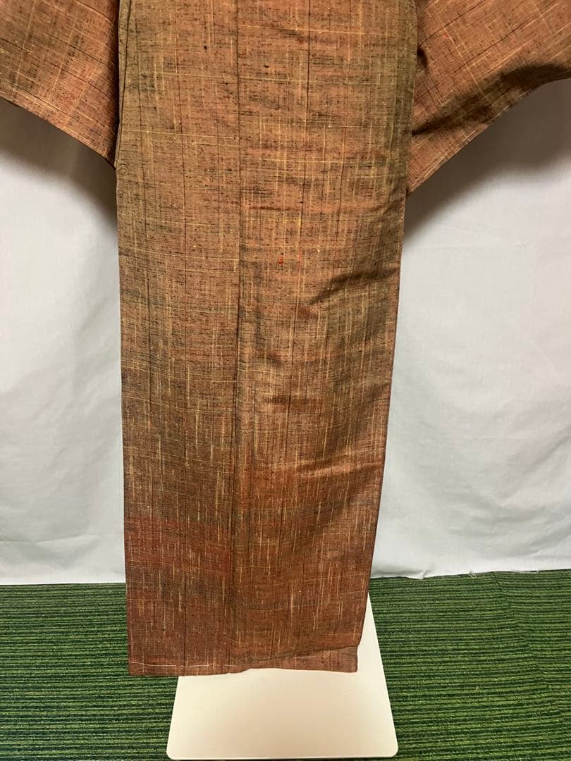 ☘️国宝品☘️【幻の紬】○岐阜県無形文化財【郡上紬】○草木染○本