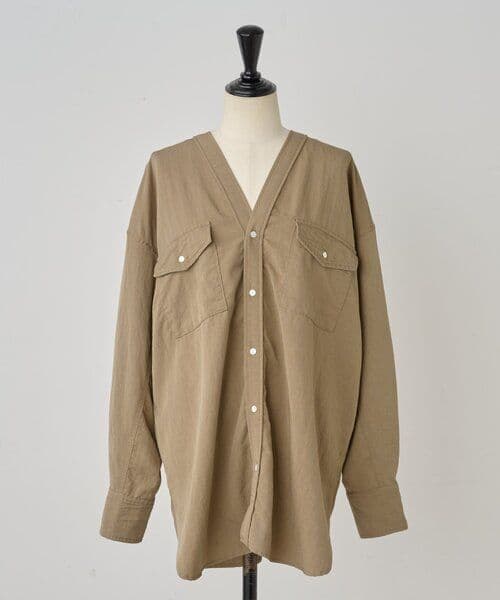 ビアズリー 《FRIPIER》バイオカラーレスシャツ