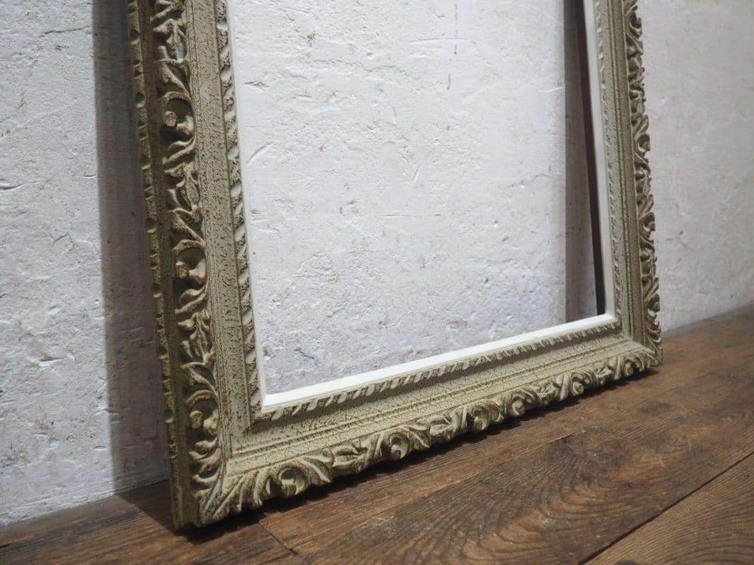 1284 レトロな額縁 F20 アートフレーム 油彩 水彩 画材 ビンテージ