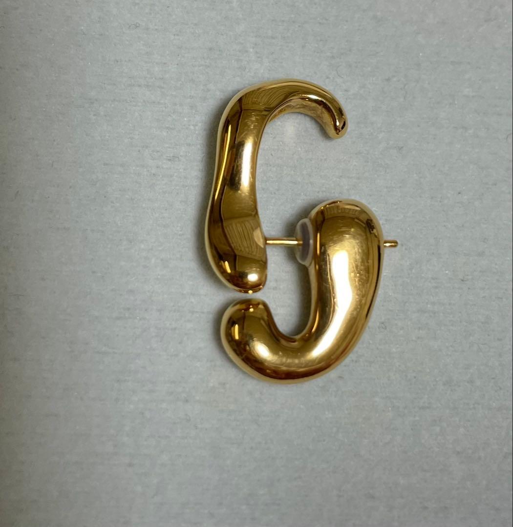 美品　ete ウェーブ　フローピアス 楽天市場】ウェーブ フローピアス ete エテ アクセサリー・腕時計