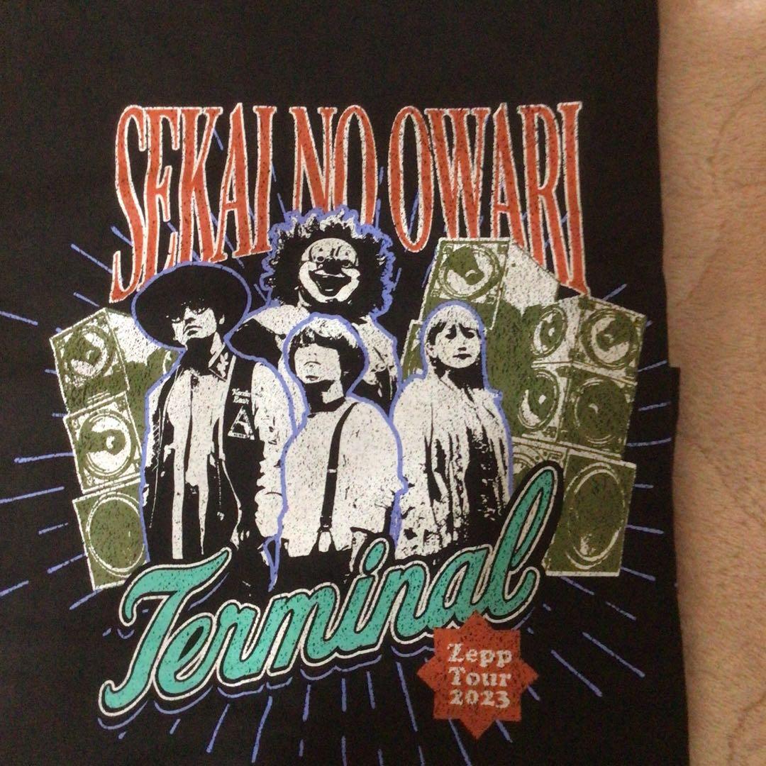 セカオワ TerminalツアーTシャツ XLサイズ - メルカリ
