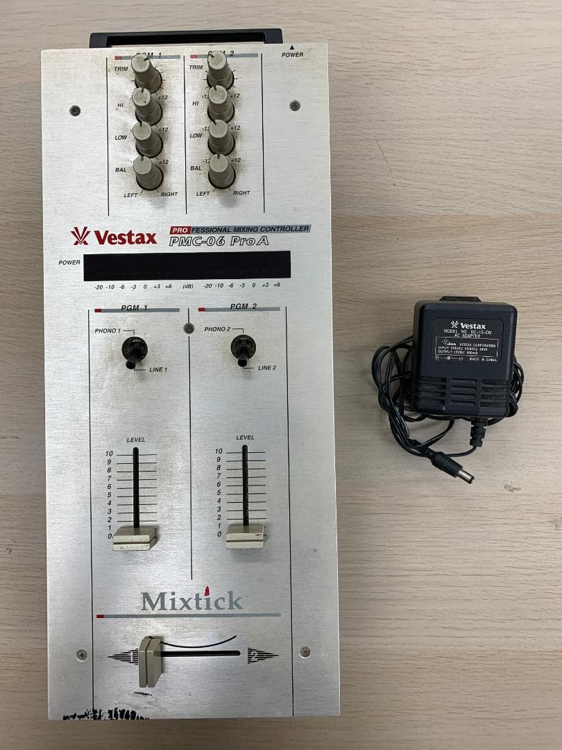 【通電確認済み】ミキシングコントローラー　Vestax PMC-06ProA Vestax Pmc-06 Pro a DJ Mixing Controller Turntable Mixer | eBay