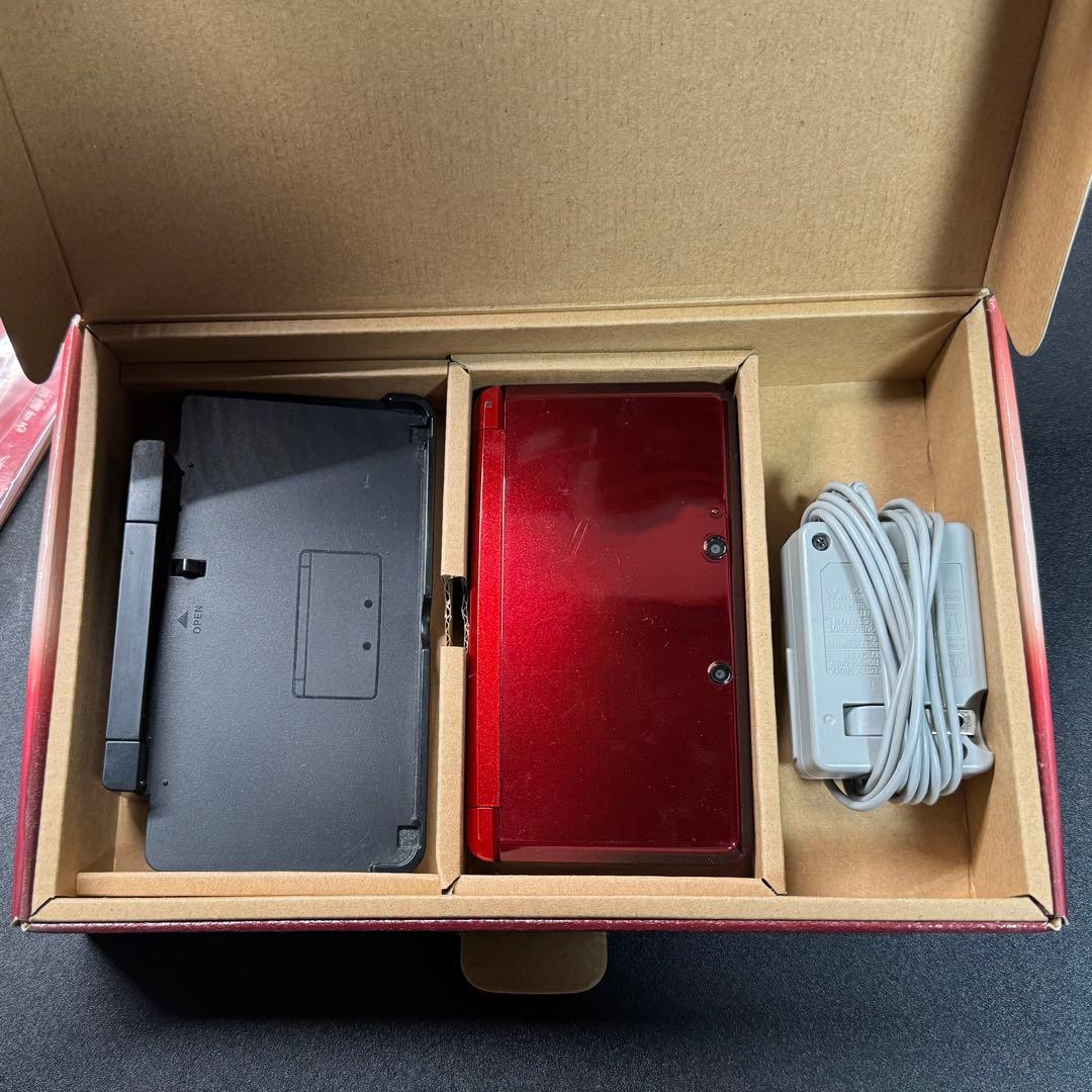 Nintendo 3DS 本体 フレアレッド - メルカリ