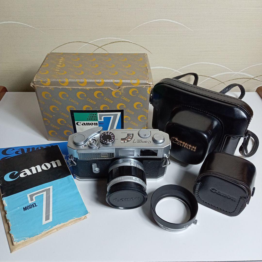 CANON　MODEL7　50mmレンズ　F−172 Canon 7 Original Black Paint + 50mm F/1.2 Lens #46294 E6 | eBay