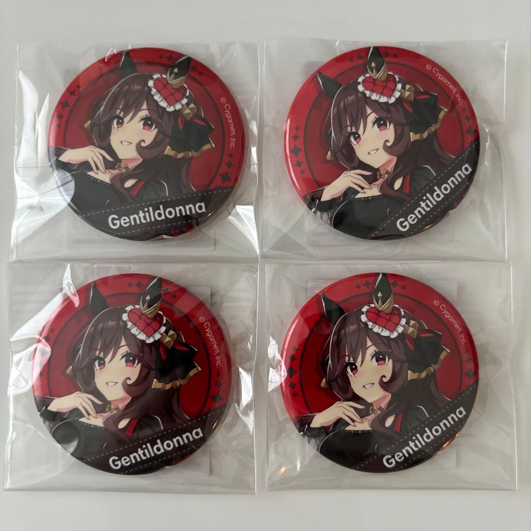 ウマ娘 トラブルポップアップストア 公式缶バッジ ジェンティルドンナ