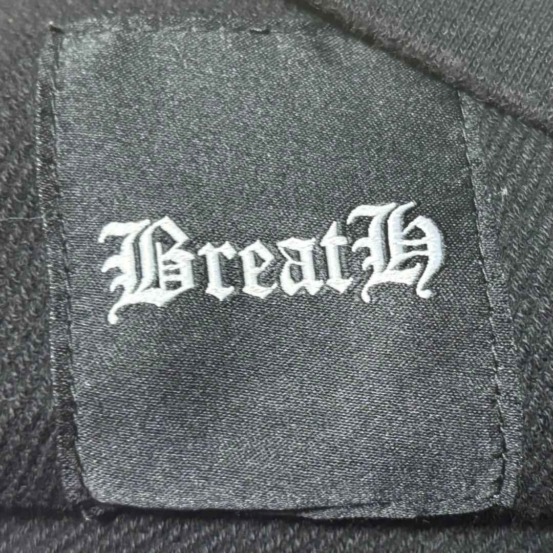 BREATH CREW スウェット BAD HOP ブラック ホワイト ゴールド - メルカリ