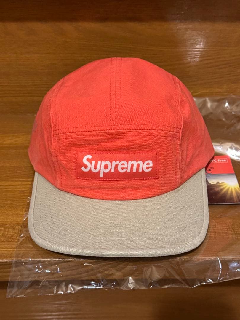 シュプリーム Supreme Ventile Camp Cap \"Coral\"