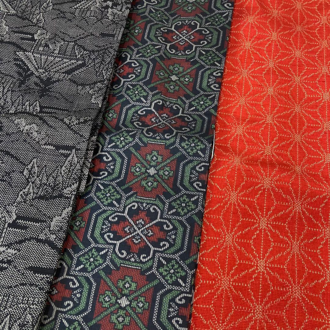 TAMA屋】全て正絹 全て紬 真綿紬 越後紬等 まとめ売り15点 TM2047