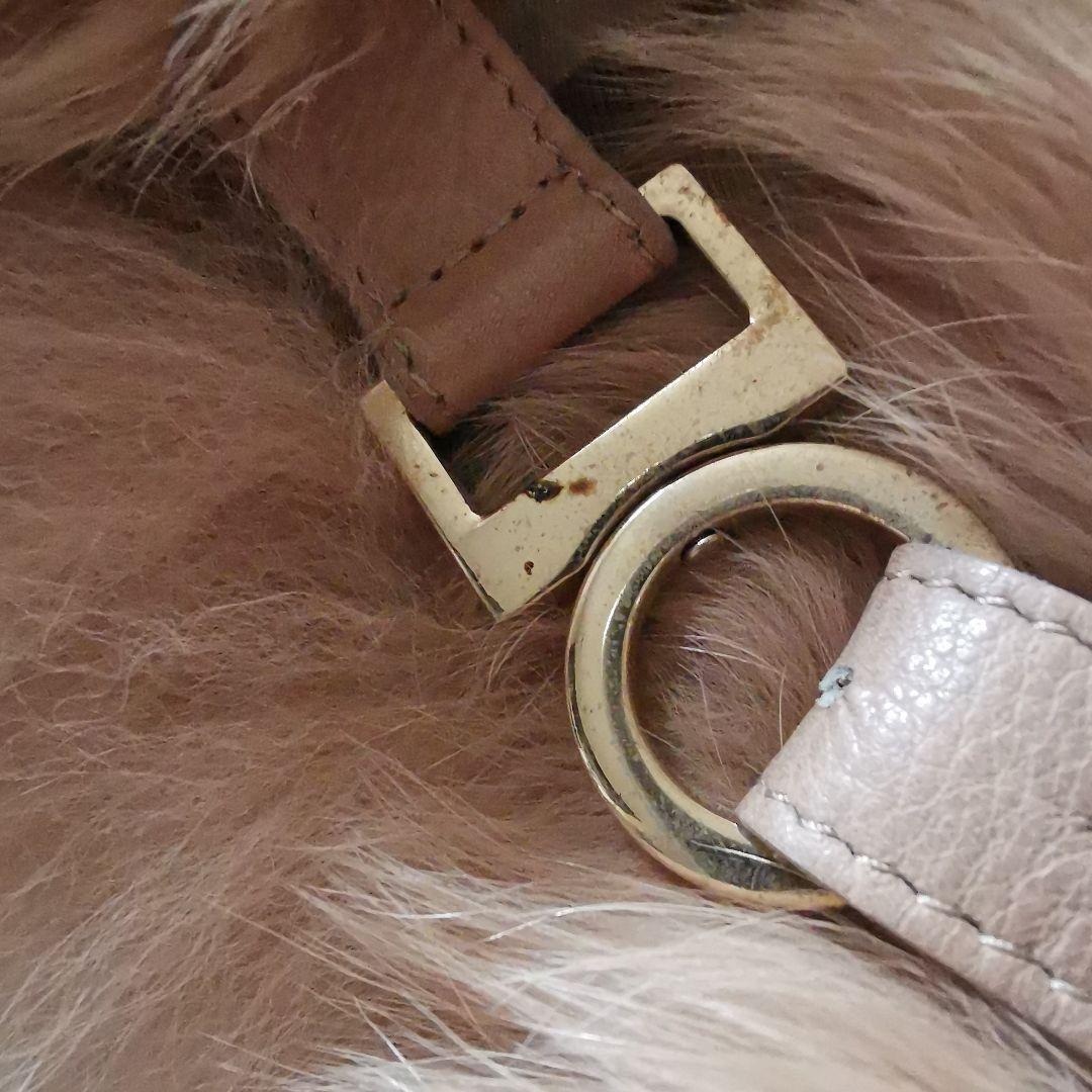 MaxMara フォックスファー ショール スヌード イタリア製 マックス