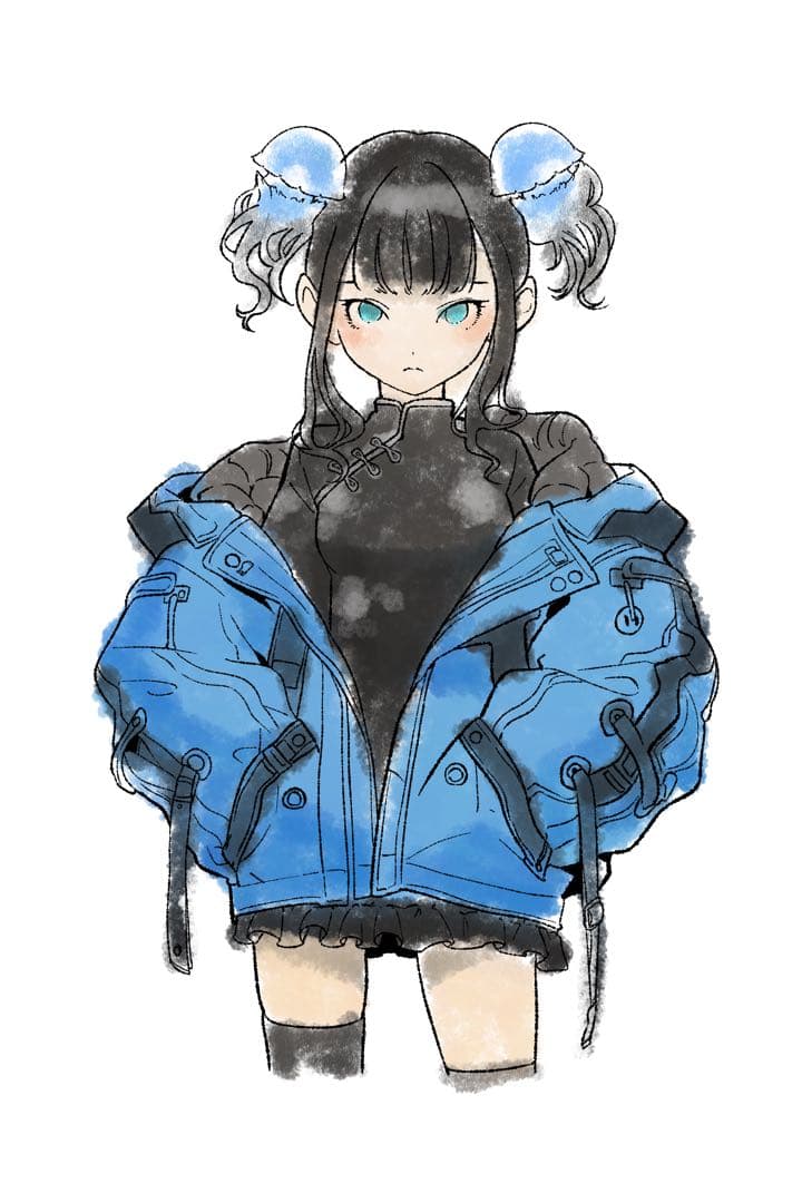 haju イラストオーダー 2点 ラフ案