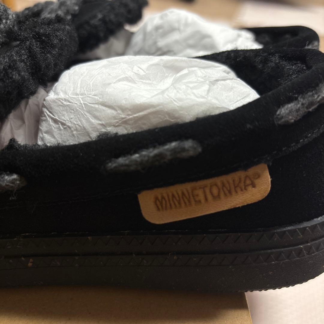 新品未使用 ニットステッチボアモカシン サイズ6 - メルカリ