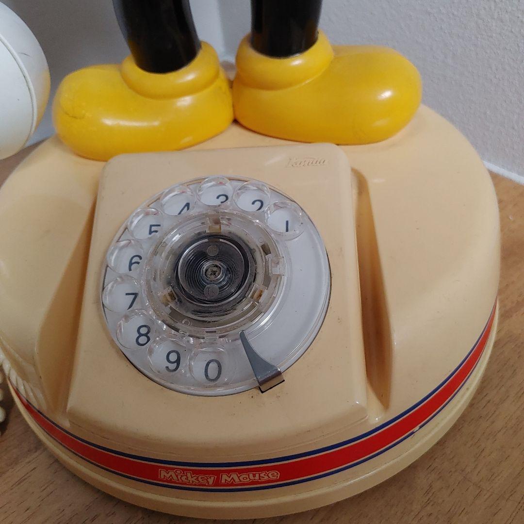 ミッキー ダイヤル式電話 DK-641 - メルカリ