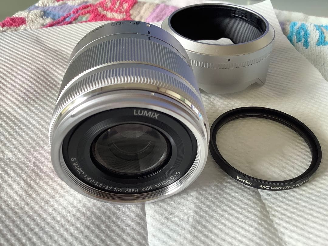 LUMIX G VARIO 35-100mm/F4.0-5.6 プロテクター付