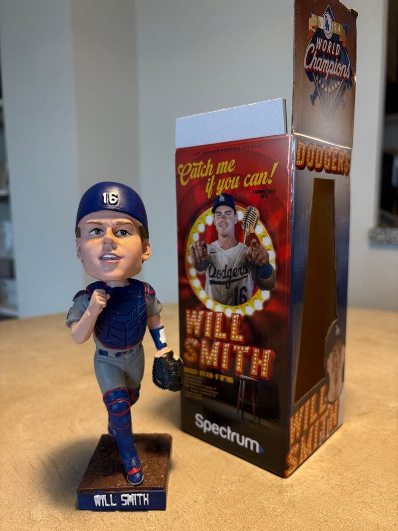 ウイルスミス ボブルヘッド 2025/5/21 Dodgers入場プレゼント - メルカリ