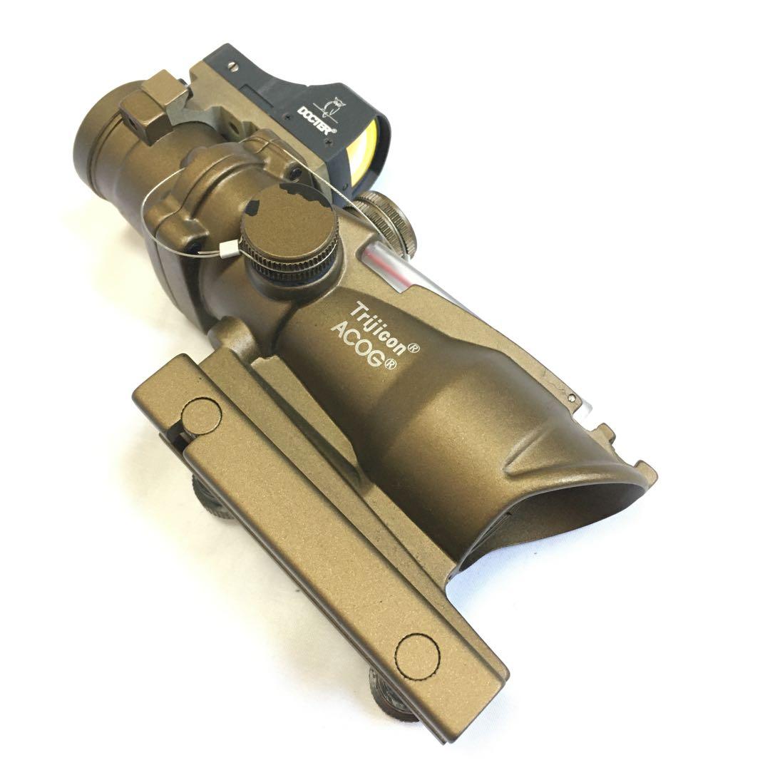 4倍率固定 ACOGサイト ＆ マイクロ ドットサイト セット!!