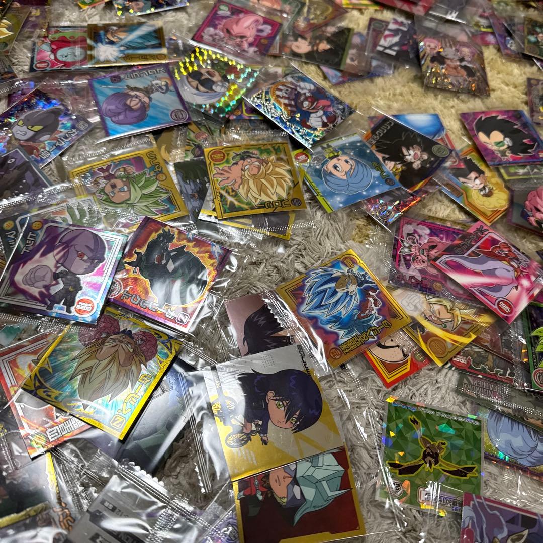 ワンピース、ドラゴンボール 他 ウエハースシール まとめ売り【5473