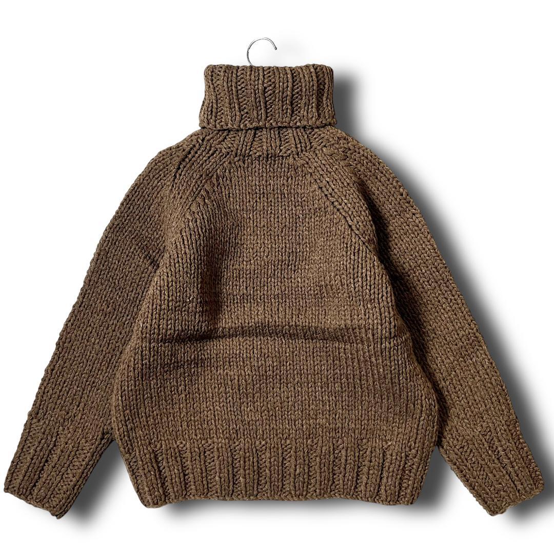 定価49500円 L TMT タートルネック セーター ニット ウール100