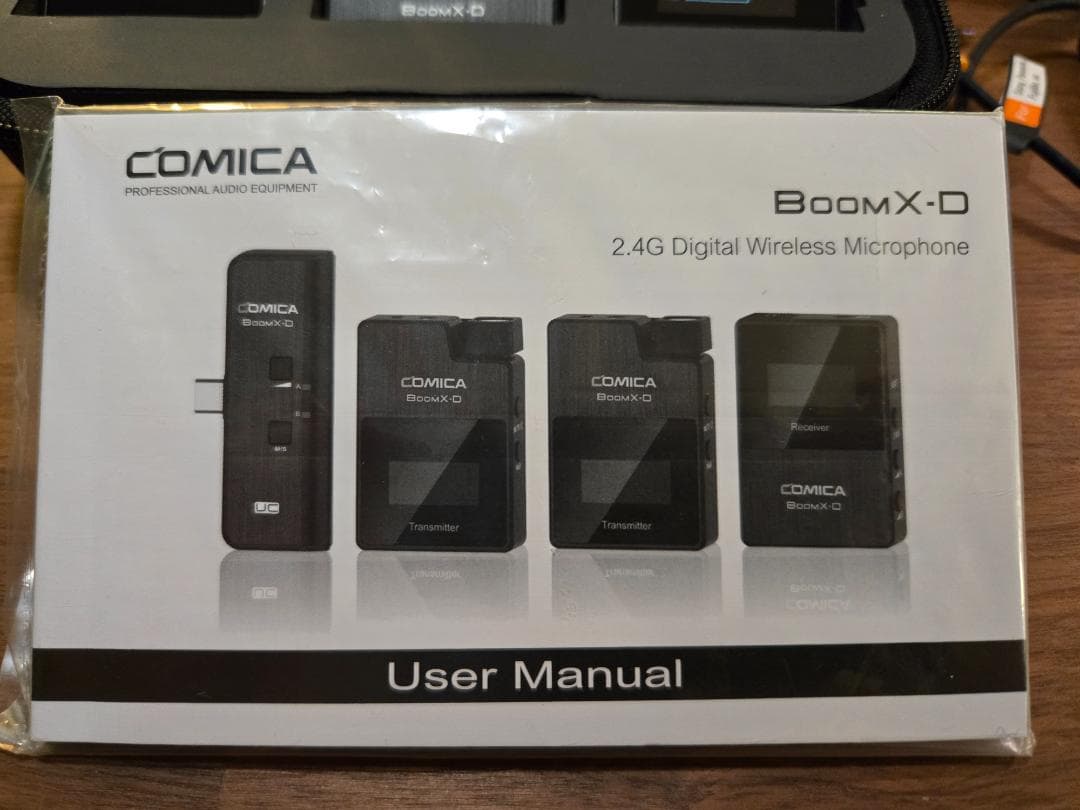 未使用品】COMICA BoomX-D D2 ワイヤレスマイクセット - メルカリ