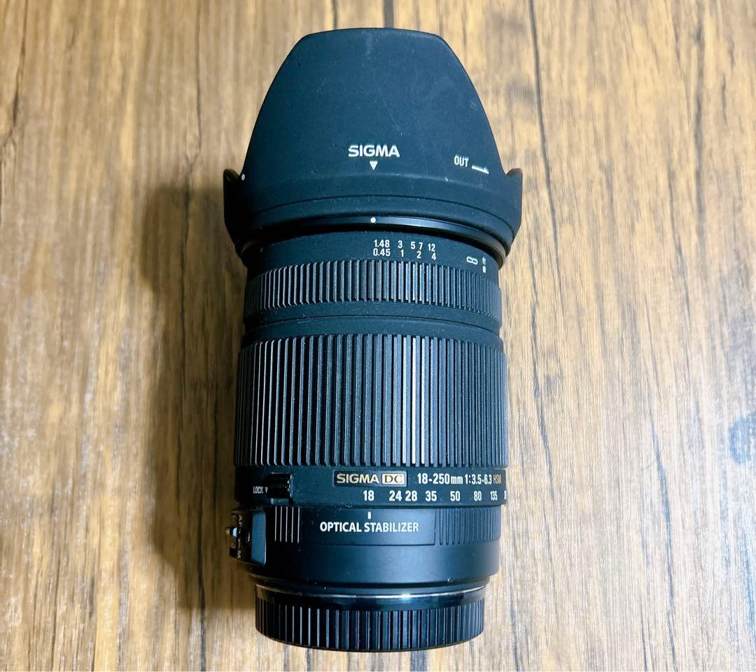 EOS Kiss X8i 一眼レフ＆SIGMA 18-250mm ズームレンズ - メルカリ