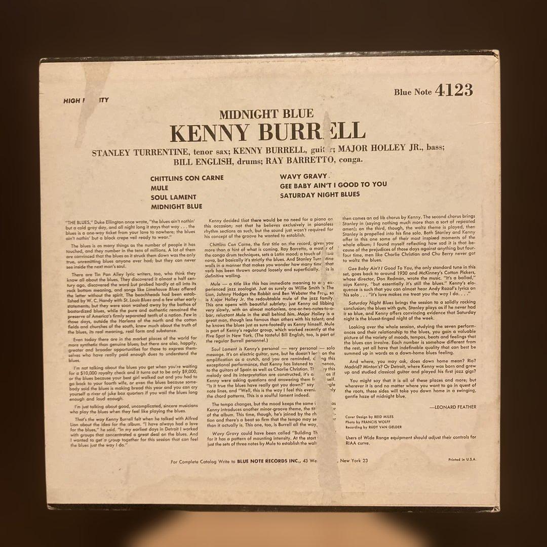 blue note BLP4123 mono 刻印 ブルーノート ジャズレコード - メルカリ