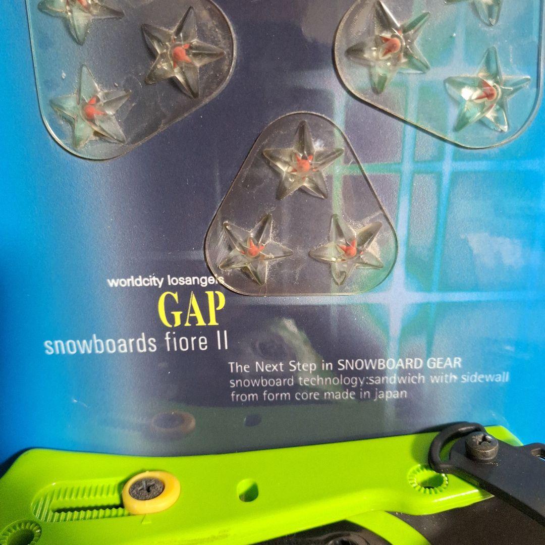 スノーボードセット GAP稀少フィオレ147センチ バートンカスタムM