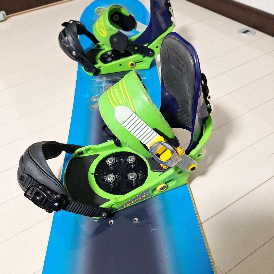 スノーボードセット GAP稀少フィオレ147センチ バートンカスタムM