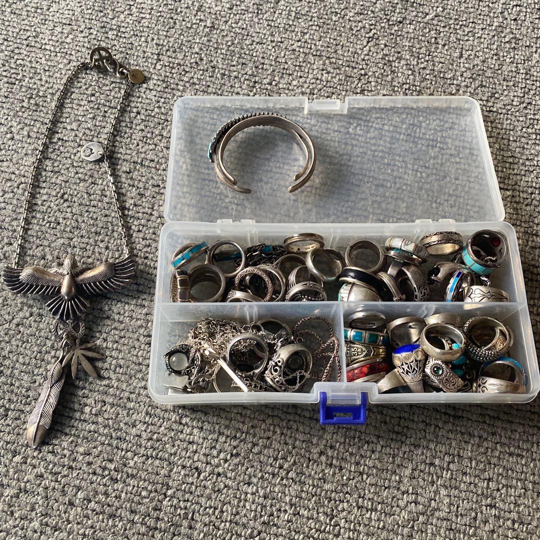 素*！様 シルバー　925 950 アクセサリー　リング　バックル　まとめ 楽天市場】PUERTA DEL SOL ベルト バックル リング(7号〜23号