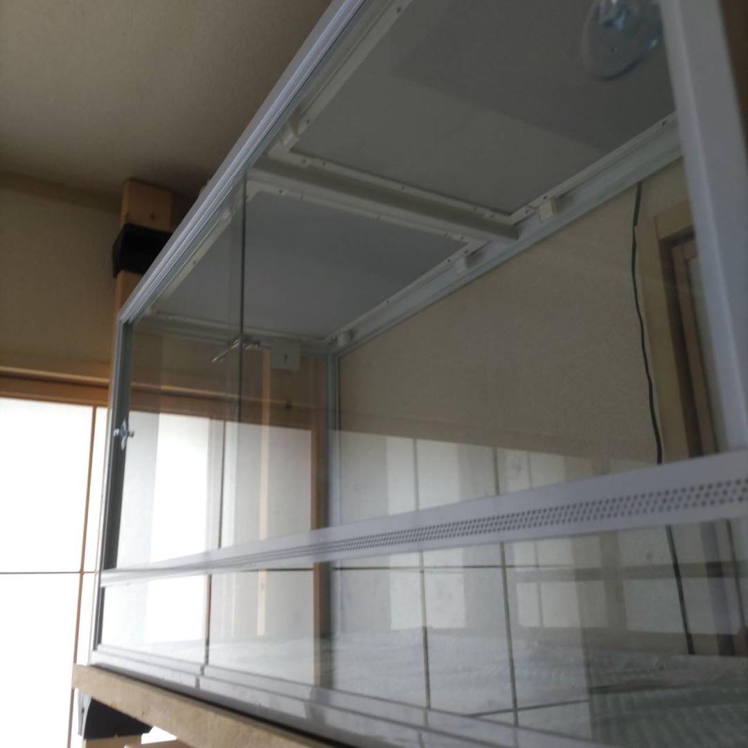 引き取り限定 爬虫類倶楽部 120cmケージ 2台 中古