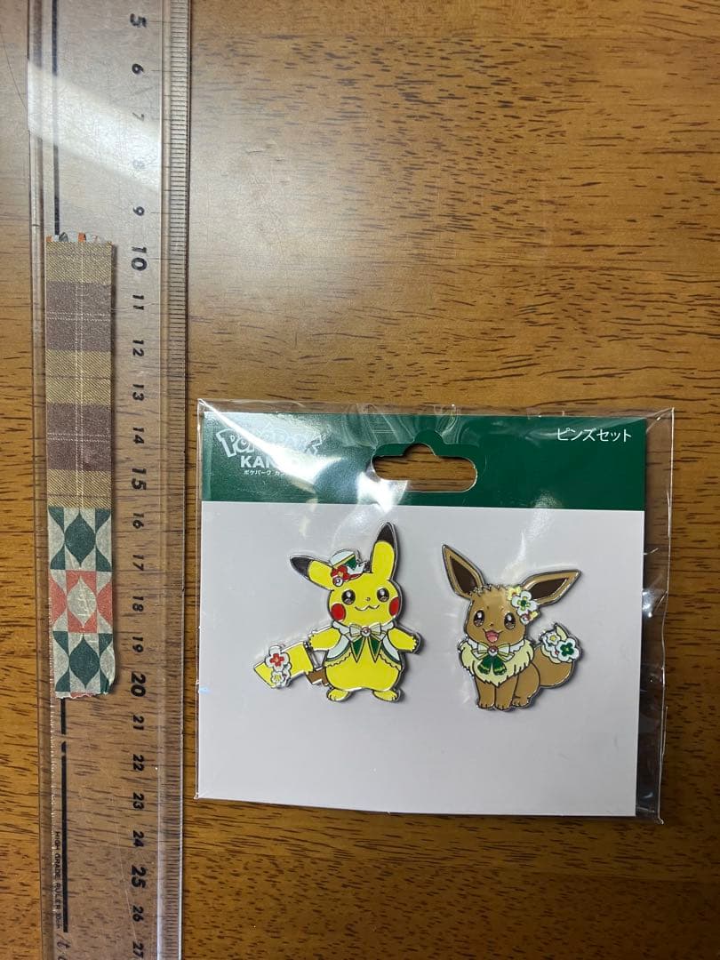 ポケパークカントー限定 ピカチュウ&イーブイピンズセット - メルカリ