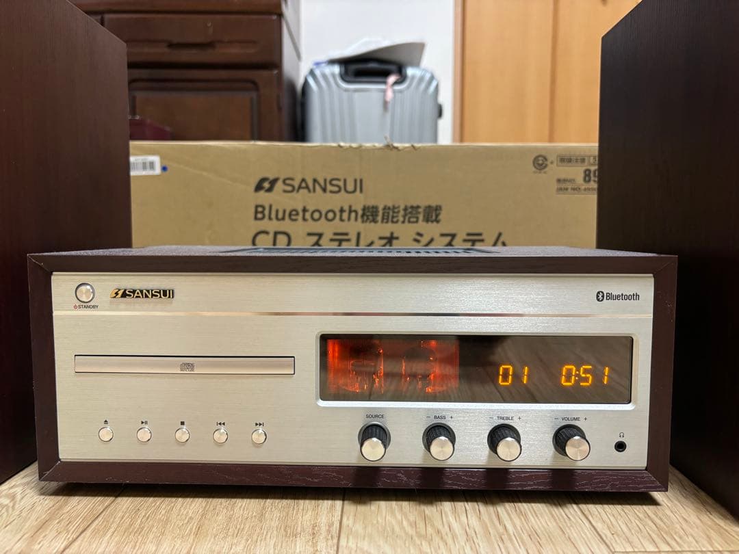 SANSUI SMC-500BT 元箱付 美品 リモコンなし - メルカリ