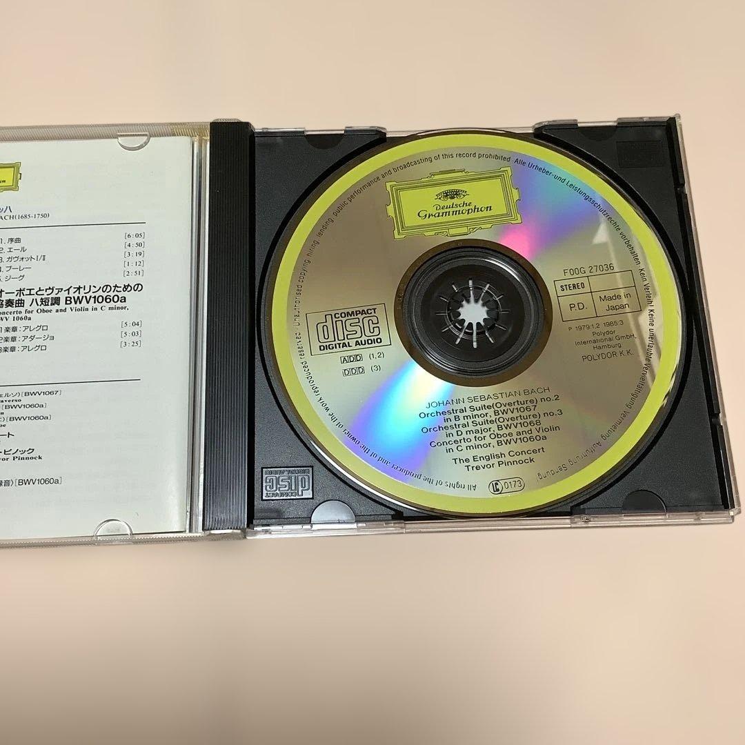 J.S.バッハ オーケストラ組曲 第2番・第3番 ピノック - メルカリ