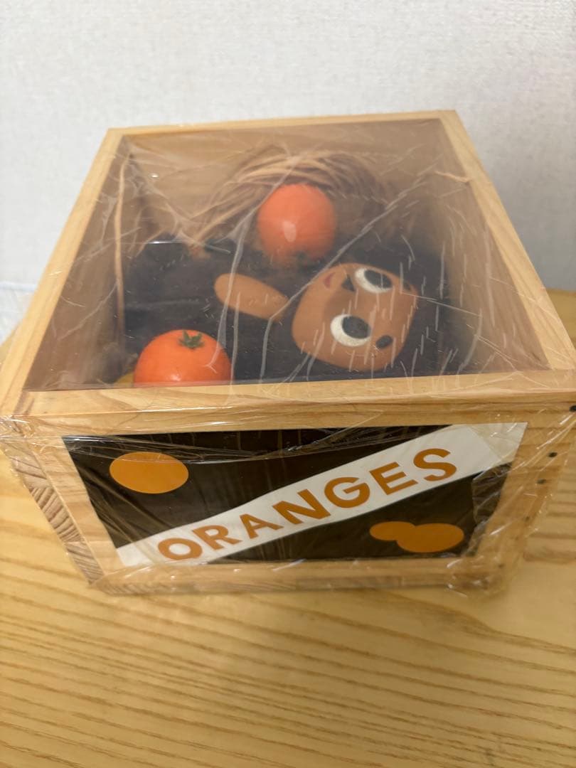 チェブラーシカ ぬいぐるみ オレンジ木箱 | Shop at Mercari from