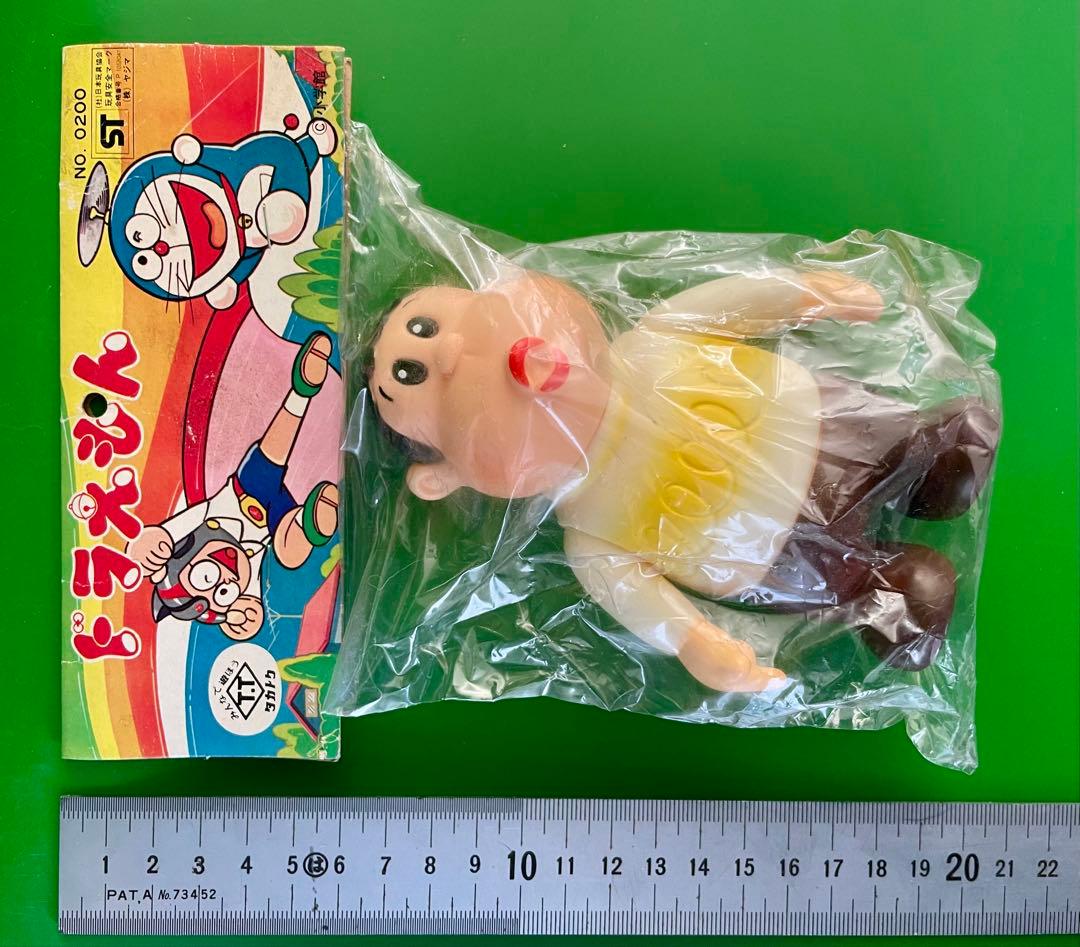 ドラえもん ジャイアン タカトク ソフビ人形 デッドストック未開封新品