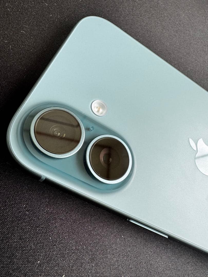 Apple iPhone 16 ティール 128GB バッテリー100% ムスビー｜バッテリー 100% iPhone 16 ティール 128GB 国内版 SIM