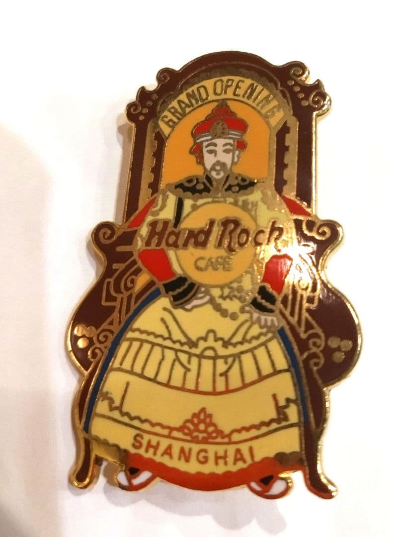 ハードロックカフェ グランドオープニングピン 5都市 8個セット バラ