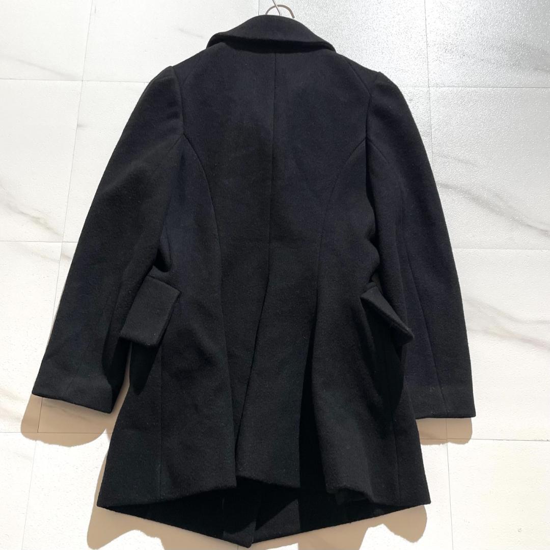 希少00s ヴィヴィアンウエストウッド オーブボタン Pコート フレア裾