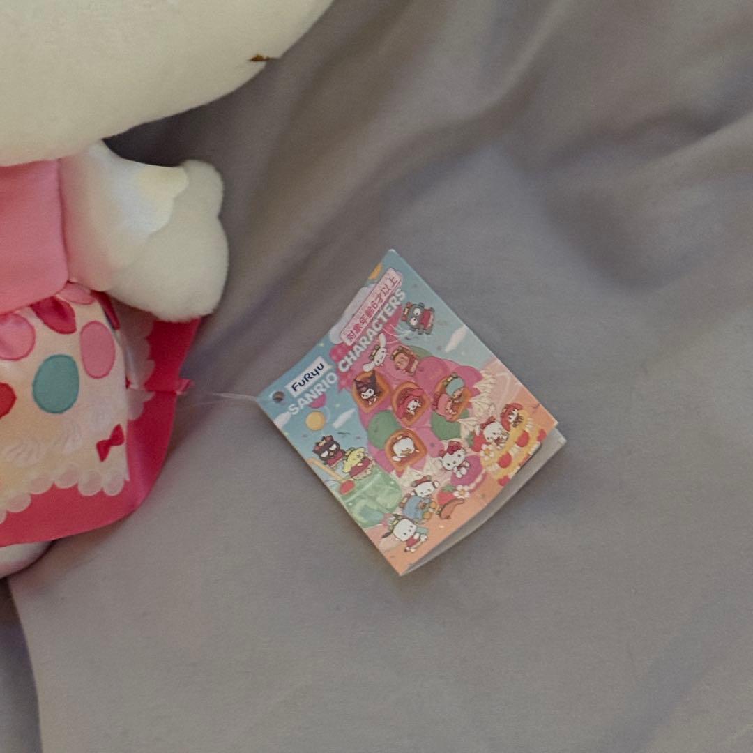 ハローキティ ぬいぐるみ ピンクドレス - メルカリ