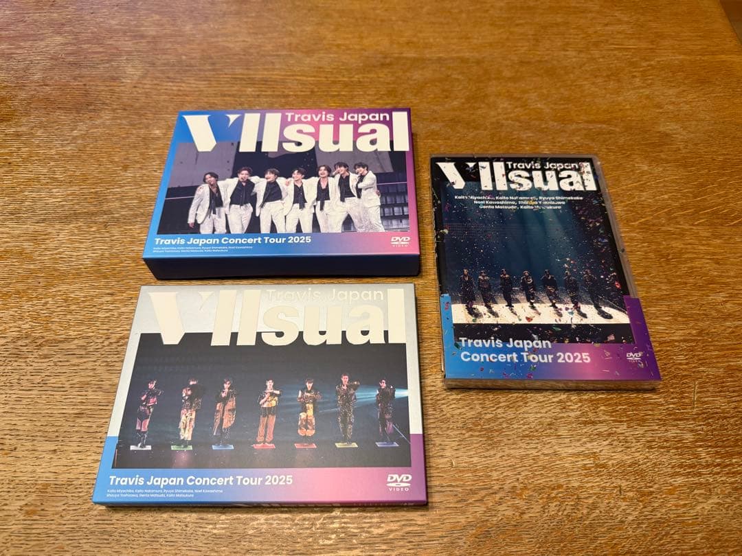 Travis Japan Concert Tour 2025 DVDセット Travis Japan 最新ライブBlu-ray＆DVD『Travis Japan Concert Tour