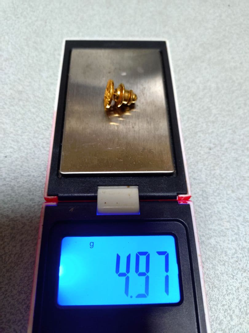 純金バッヂ バッジ バッチ 朝日麦酒株式会社 金 記念品 アサヒ ASAHI