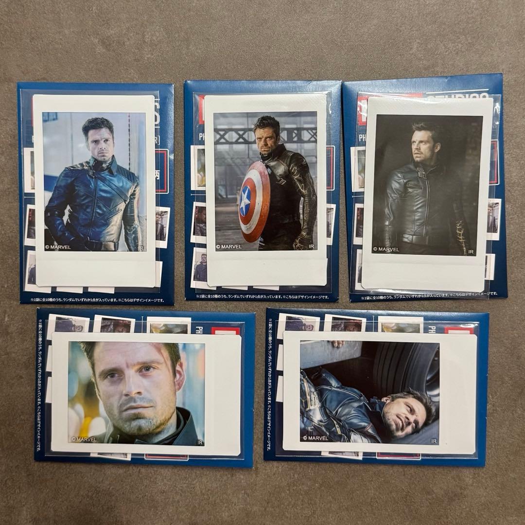 ウィンター ソルジャー バッキー コミコン 限定 フォトカード セバスタ