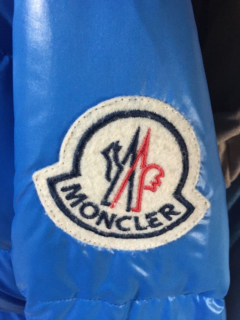 MONCLER エベレスト 1 モンクレール ダウンジャケット ワッペン 青