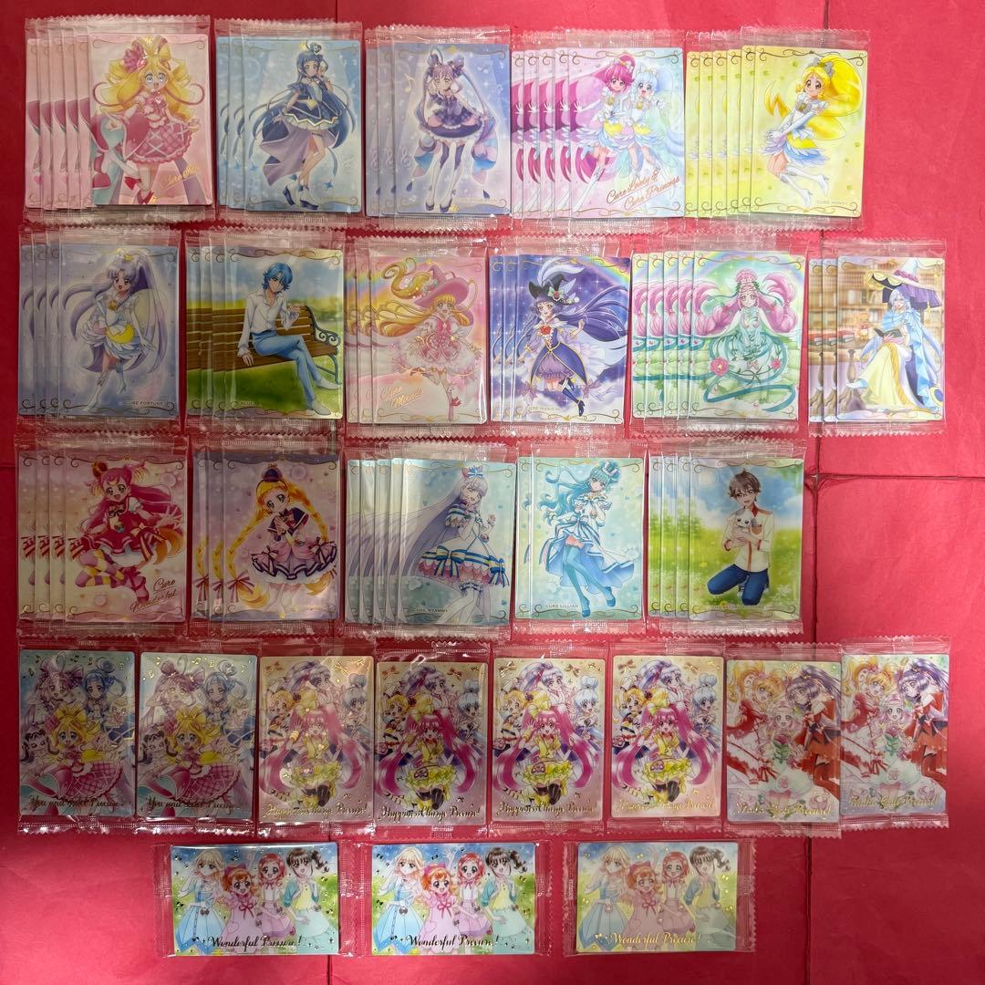 新品 プリキュア ウエハース セット N R SR SSR まとめ売り - メルカリ