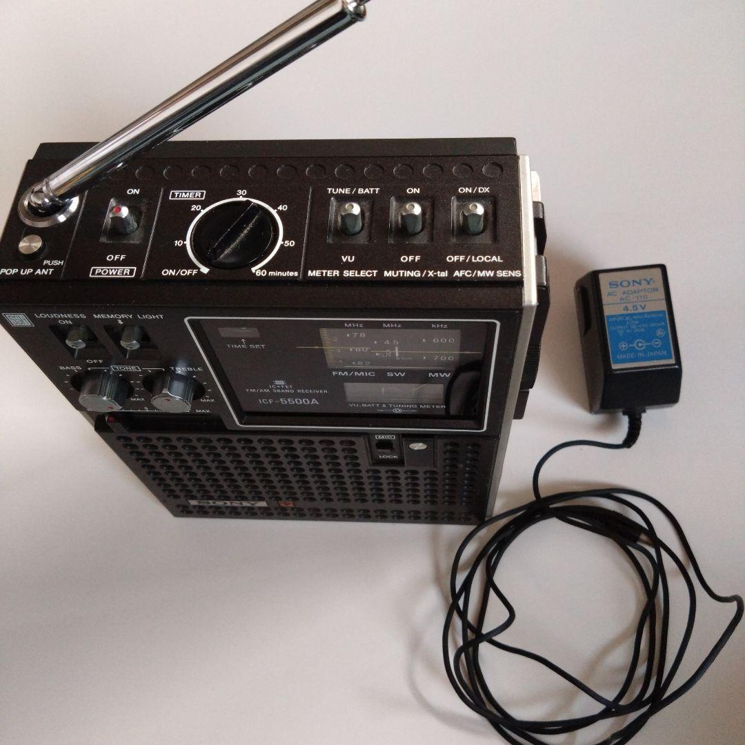 SONY ICF-5500A ソニースカイセンサー ラジオ - メルカリ
