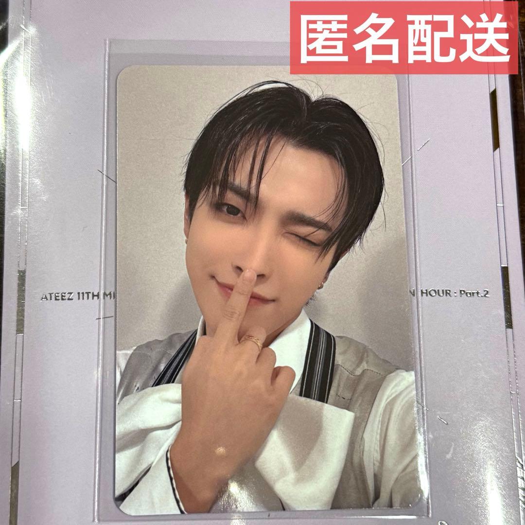 ATEEZ トレカ メクス makestar ホンジュン 鼻ピンポン ラキドロ - メルカリ